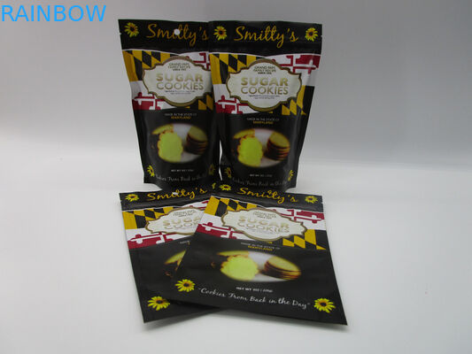 Das customzied Kaffeeverpacken steht oben Tasche mit Reißverschluss, ein Weisenventil