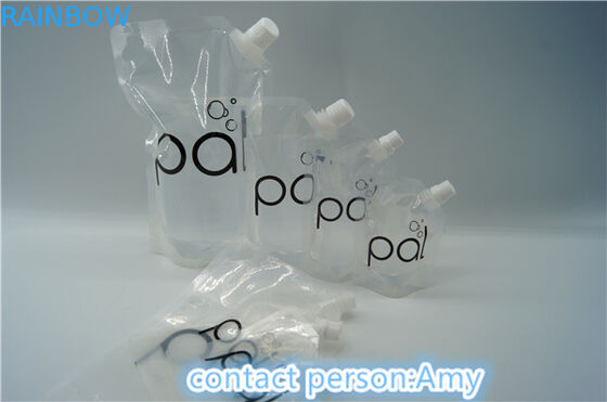 Biologisch abbaubarer doppelter Reißverschluss 200ml Tüllen-Beutel Verpackenhaustier/NY/PET