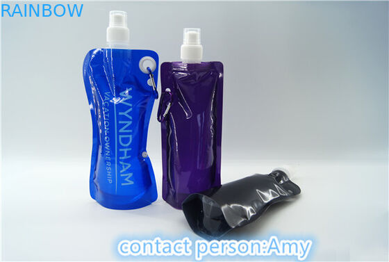 Flüssiger Speicher des wasserdichten Energiegetränks mit Reißverschluss sackt Kokosnussgetränkgebrauch ein