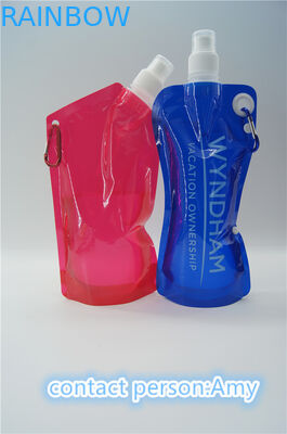 Flüssiger Speicher des wasserdichten Energiegetränks mit Reißverschluss sackt Kokosnussgetränkgebrauch ein