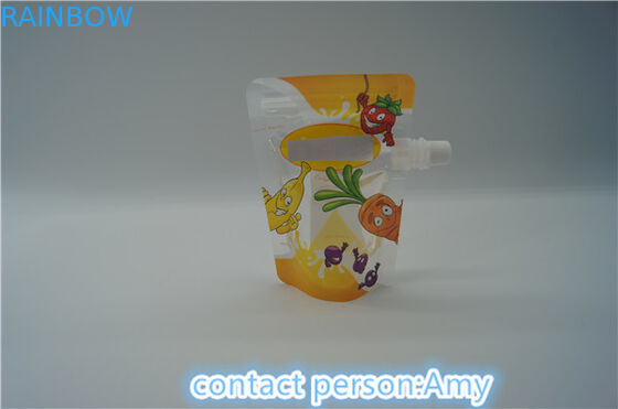 FDA-Saftzipverschlussdruckentüllen-Beutel Verpackeneco freundlich