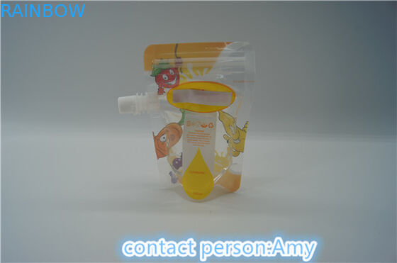 FDA-Saftzipverschlussdruckentüllen-Beutel Verpackeneco freundlich