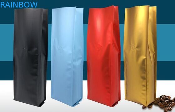 Gewohnheit 250g druckte Aluminiumfolie-Verpackenbeutel mit Reißverschluss/Doy-Satz-Kaffeebohne-gebratene Taschen