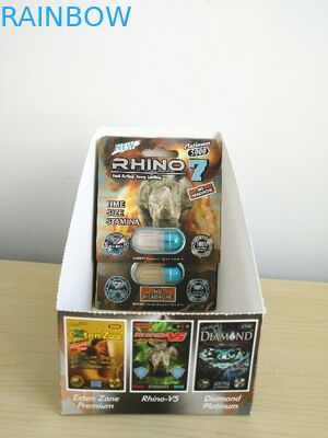 Verbesserungs-Pillen-Behälter des Soem-ODM-Papierkasten-Verpackenmännlichen geschlechts