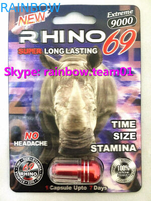 Männliche sexuelle Leistungs-Medizin-Luftpolsterfolien/kundenspezifisches Blasen-Verpacken