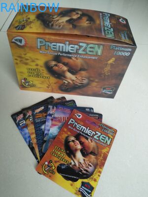 Männliche Verbesserungs-Pillen klären Materialien des Blasen-Verpackenpapier-/pp.