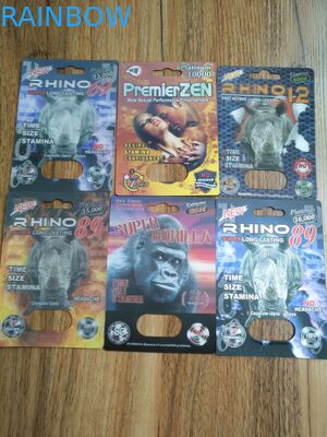 Männliche Verbesserungs-Pillen klären Materialien des Blasen-Verpackenpapier-/pp.