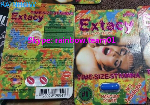 Stärke-Papierkasten der Extacy-Sex-Pillen-max, der das dauerhafte Logo besonders angefertigt verpackt