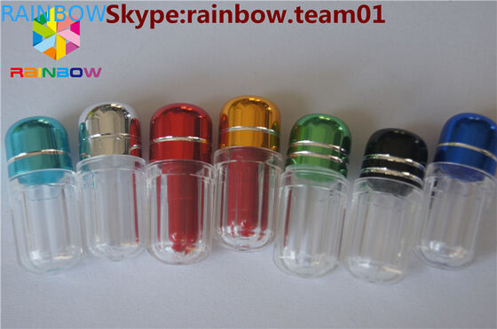 Leere Tablettenfläschchen des Nashorns für Verkaufssextablettenfläschchen mit Ringkappenkapsel formten Behältergroßhandelstablettenfläschchen