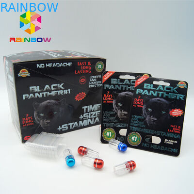 kleines weibliches Geschlecht tablets Flaschen mit Verpackenkapselflasche der Metallkappensexpille mit dem Druckkappensex-Kapselverpacken