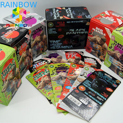 kleines weibliches Geschlecht tablets Flaschen mit Verpackenkapselflasche der Metallkappensexpille mit dem Druckkappensex-Kapselverpacken