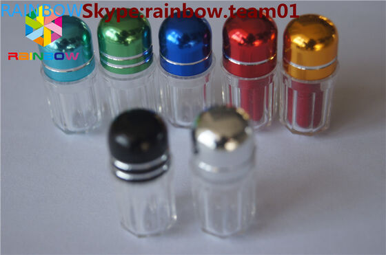 Sexpille Flasche mit Ringkappe/ Kapselförmiger Behälter