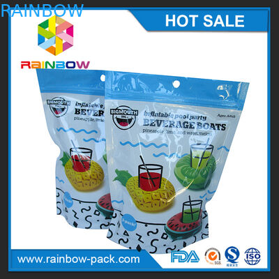 mit Reißverschluss Aluminiumfolietaschenschwarz-Folienreißverschluß des kundenspezifischen Geruchbeweises Tasche Geruchbeweiswiederversiegelbaren Aluminium-Plastik großen mit Reißverschluss