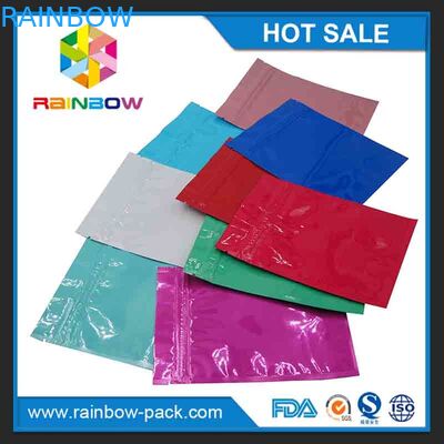 riechen Sie der Taschenmedizin der Aluminiumfolie des Beweises Aluminiumfolie-Griff mit Reißverschluss mit Reißverschluss Siegeltasche mit oberster wiederversiegelbarer Tasche des Reißverschlusses