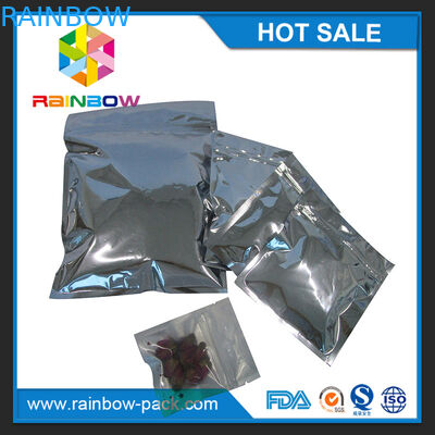 Gewohnheit druckte Folie lamellierte mini Plastik-Tasche mit Reißverschluss für Plastiktaschen des offensichtlichen Verschlusses des Medizinpillenbesetzers Zip