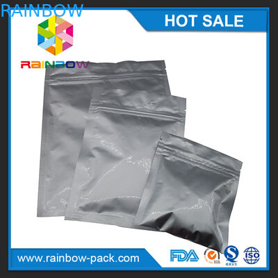 Gewohnheit druckte Folie lamellierte mini Plastik-Tasche mit Reißverschluss für Plastiktaschen des offensichtlichen Verschlusses des Medizinpillenbesetzers Zip