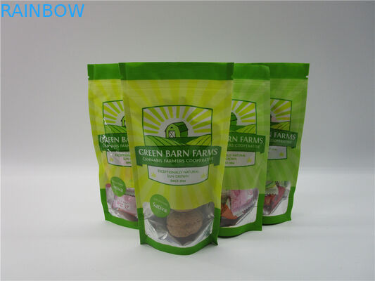 Schwarzer Plastikreißverschluß sackt medizinischen Hanf/Tabak/Kräuter-/Gewürz-Verpackung ein