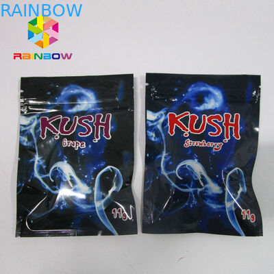 Der wiederversiegelbares verpackende Gewürz-Kräuterweihrauch, Plastik mit Reißverschluss sackt ein Seitenklares ein