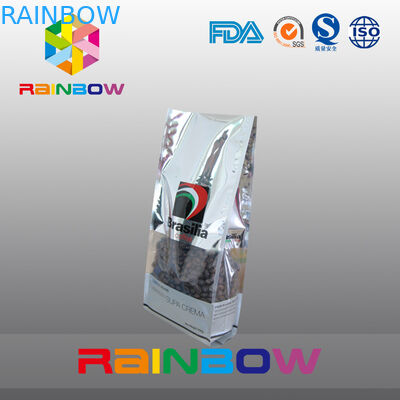 Dauerhafter Seitenkeil-flache Unterseiten-Tee-Verpackentaschen-Kaffeebohne-Plastiktasche