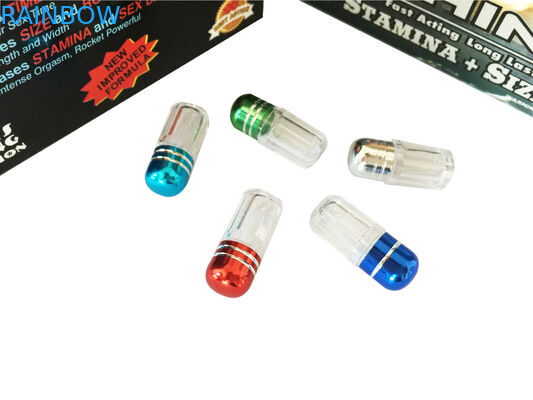 Rotes Nashorn 69 Penisvergrößerungs-Kapseln rütteln Kugel-/Sex-Pillen-Plastikmedizin-Flaschen