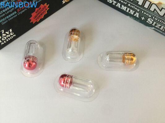 Rotes Nashorn 69 Penisvergrößerungs-Kapseln rütteln Kugel-/Sex-Pillen-Plastikmedizin-Flaschen