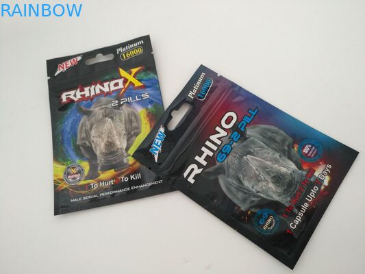 Tablet-Medizin-Folien-Beutel, der feuchtigkeitsfeste lamellenförmig angeordnete Plastik-Folien-Pillen-Taschen verpackt