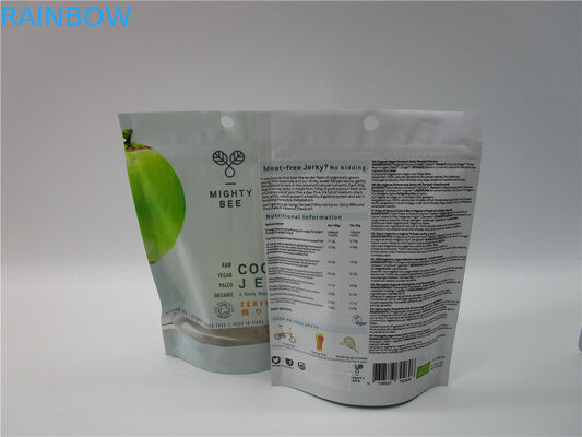 Stehen Sie oben kundengebundene Canabis-Taschen mit klarem Fenster/gummiartiger Reißverschluss-Kissen-Riss-Kerbe