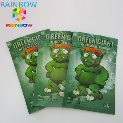 Männliche Verbesserungs-Pille sackt 3 - Seitender dichtungs-Zipflache Beutel ein, der mit Fall-Loch verpackt