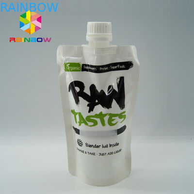 Kundengebundene Druckhonig-Verpackentasche mit Tülle/stehen oben Beutel für Bienen-Honig