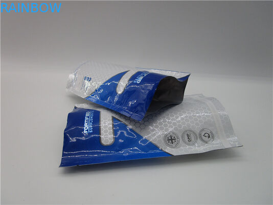 Protein stehen oben Beutel für Aluminiumfoliezipverschlusstasche des Pulvers des Proteins 2lb