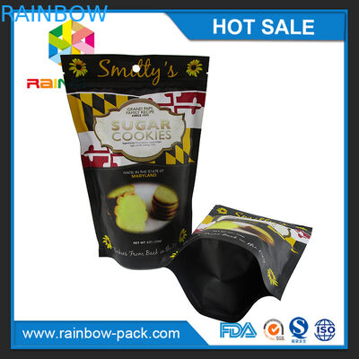 Lech Druckaluminiumfolie stehen oben kundengebundene Verpackentasche des Logogrün Drucktees mit Reißverschluss- und Risskerben