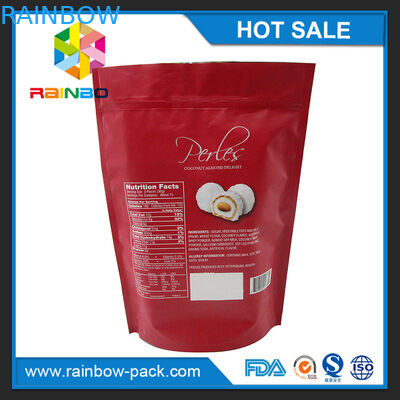 Lech Druckaluminiumfolie stehen oben kundengebundene Verpackentasche des Logogrün Drucktees mit Reißverschluss- und Risskerben