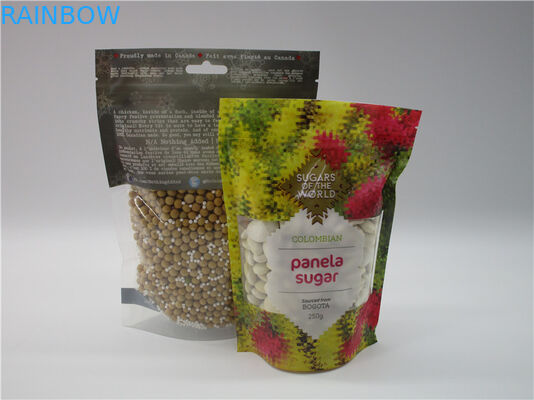 taschennahrungsmittelfolien-Plastik-Tasche der Ernährungsergänzung Verpackenmit Reißverschlussverschluß für Proteinpulver