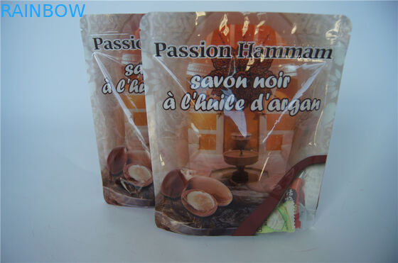 Das starke Farbplastikbeutel-Verpacken der Dichtungs-8/Lebensmittelverpackung steht oben Beutel