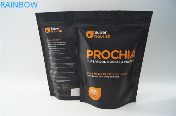 600g 1kg Soem-Reißverschluss-Verpacken- der Lebensmitteltaschen-Brown-Kraftpapier-Tasche mit Fenster/Reißverschluss