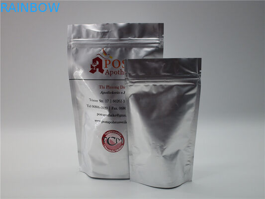 600g 1kg Soem-Reißverschluss-Verpacken- der Lebensmitteltaschen-Brown-Kraftpapier-Tasche mit Fenster/Reißverschluss