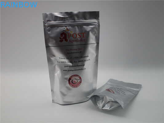 600g 1kg Soem-Reißverschluss-Verpacken- der Lebensmitteltaschen-Brown-Kraftpapier-Tasche mit Fenster/Reißverschluss