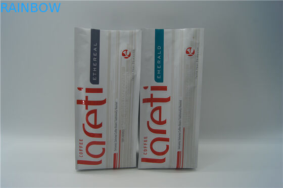 Customzied versehen Verpackentaschen des Keilkaffees für gemahlenen Kaffee mit Ventil mit Seiten