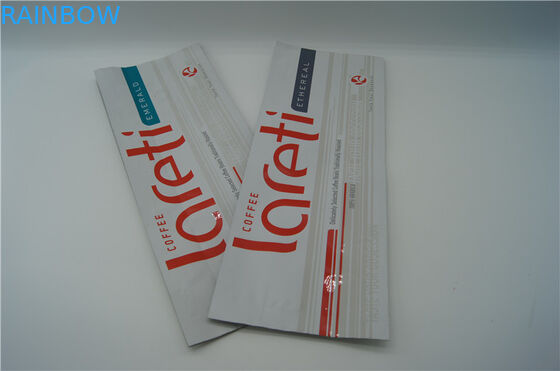 Customzied versehen Verpackentaschen des Keilkaffees für gemahlenen Kaffee mit Ventil mit Seiten