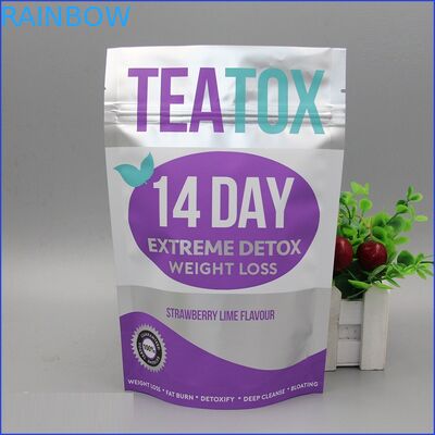 Der Eigenmarken-Aluminiumfolie-Pulver-Reißverschluss-Taschen-/1kg 500g Pulver doypack Molkeprotein-Pulver-der Ergänzungs-Beutel/250g