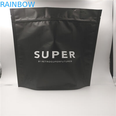 Mattschwarzes 500 Gramm 1 lbs druckte Verpacken- der Lebensmitteltaschen mit Reißverschluss und Entgasungsventil