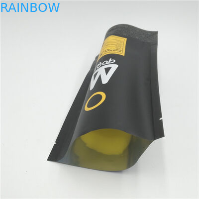 Biologisch abbaubare Verpackentaschen Äthiopien-Kaffeebohne 500 Gramm 16 Unze mit Reißverschluss