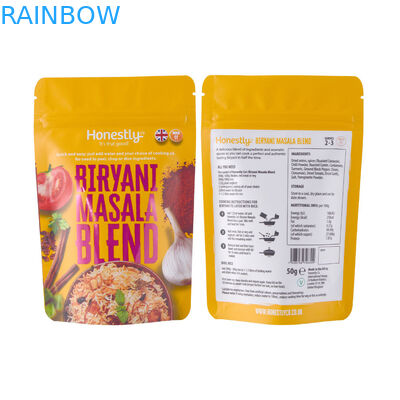 wiederversiegelbarer Reißverschluss 1lb 2lb 3lb stehen oben Folienbeutel für das Kaffeeverpacken