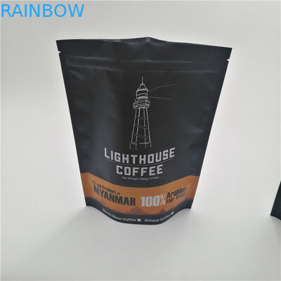 Gewohnheit druckte die Plastikbeutel, die Folie lamellierte Taschen Plastik mit Reißverschluss für Süßigkeit verpacken