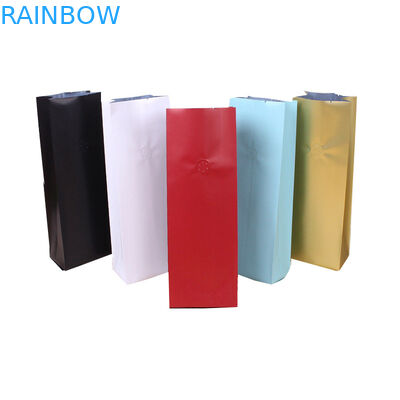 Heißsiegel 500g gebratene Grundplastikbeutel, die Kaffeetasche mit Ventil- und Zinnbindung verpacken