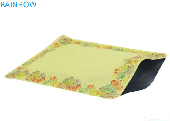 Seite des Goldkristall-drei versiegelte Plastiktaschen für Auge/Gesichtsmaske, freundliches Eco