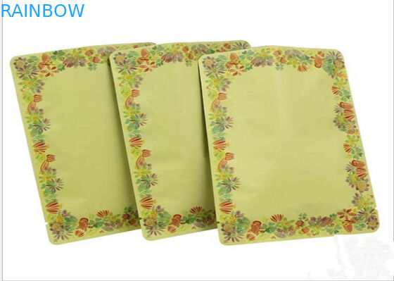 Seite des Goldkristall-drei versiegelte Plastiktaschen für Auge/Gesichtsmaske, freundliches Eco