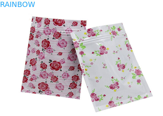 Seite des Goldkristall-drei versiegelte Plastiktaschen für Auge/Gesichtsmaske, freundliches Eco