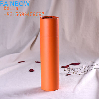 Handgefertigte Papierbox in Farben Verpackung 350 g Dicke mit runder Form