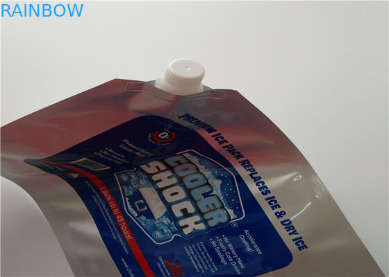 Supermarkt-Meeresfrüchte tragen Wegwerfaluminiumfolie-Isolierkühltasche/Eisbeutel Früchte